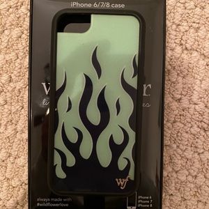 iphone 6/7/8 neon flame case